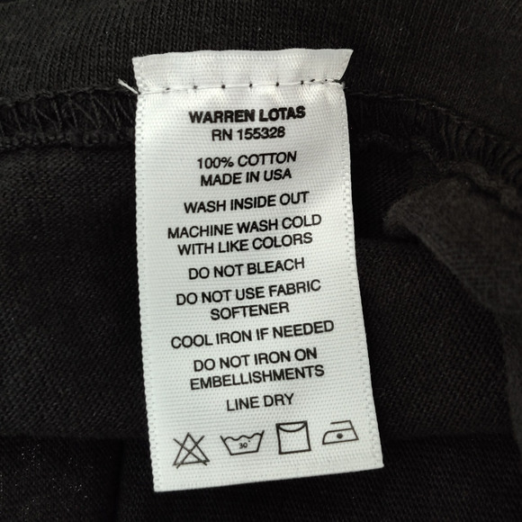 Warren Lotas Mens TShirt Size S The Demon Executioner Black Rare Graphic Print - Picture 14 of 16